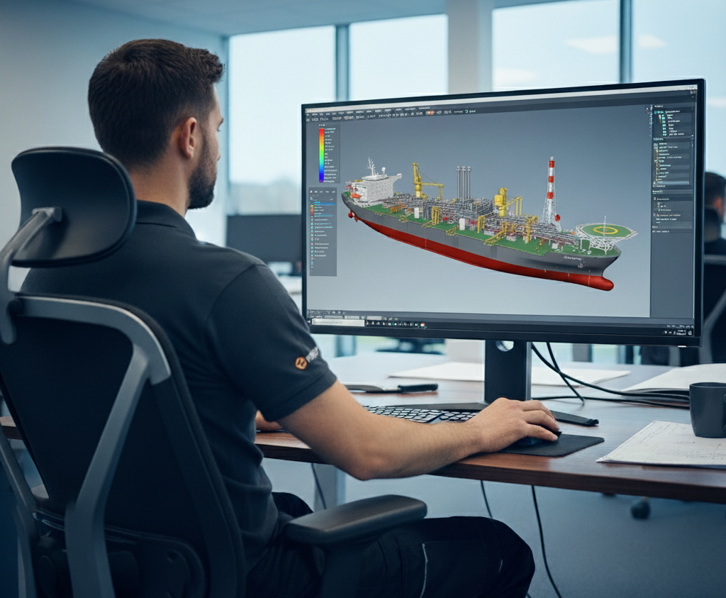 3D engineering and modeling with data extraction