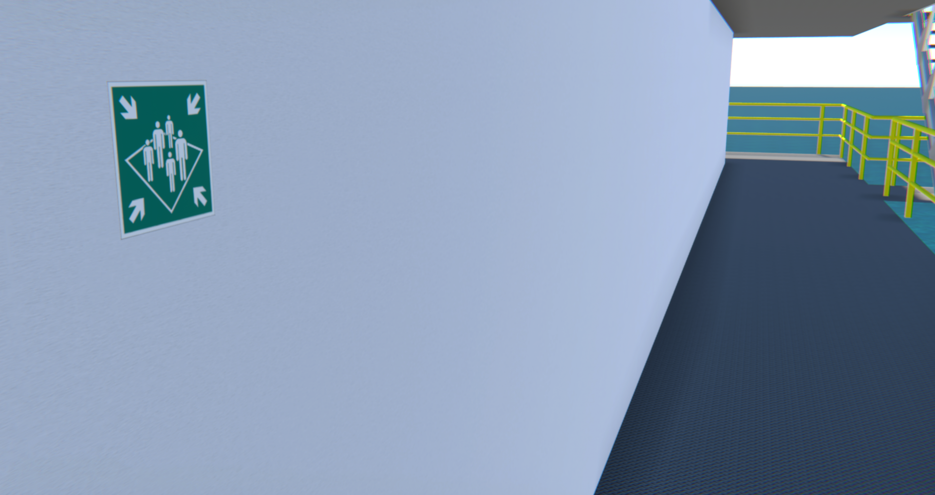 Professional grade 3M adhesive safety sign mounting for permanent weather-resistant installation